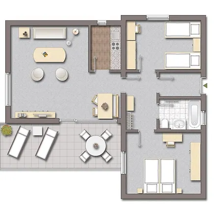 Ferienhaus Kastanie 15 - #127669 度假居 道恩